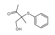 4-hydroxy-3-methyl-3-phenylsulfanyl-butan-2-one