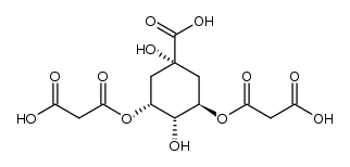3,3'-(((1R,2S,3R,5S)-5-carboxy-2,5-dihydroxycyclohexane-1,3-diyl)bis(oxy))bis(3-oxopropanoic acid)