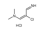 (E)-2-chloro-3-iMino-N,N-diMethylprop-1-en-1-aMine hydrochloride