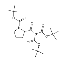 Nα,N,N-tris(tert-butoxycarbonyl)-(S)-prolinamide