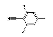 2-bromo-6-chloro-4-methylbenzonitrile