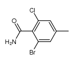 2-bromo-6-chloro-4-methylbenzamide