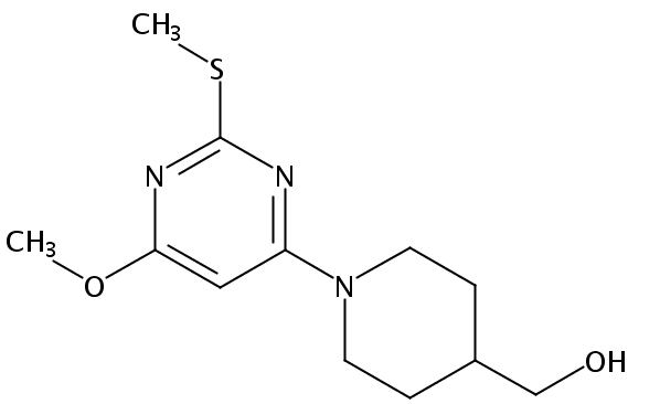 [1-(6-甲氧基-2-甲硫基-嘧啶-4-基)-哌啶-4-基]-甲醇