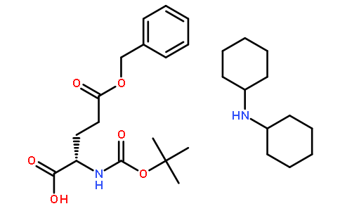 Na-叔丁氧羰基-L-谷氨酸γ-苄酯二环乙胺盐