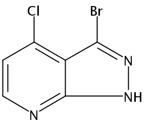 3-溴-4-氯-1H-吡唑并[3,4-b]吡啶