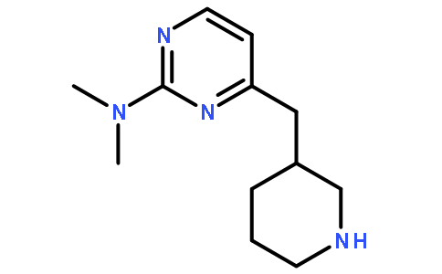 N，N-二甲基-4 -（哌啶-3-基甲基）嘧啶-2-胺