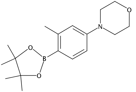2-甲基-4-N-吗啉基苯硼酸频哪醇酯