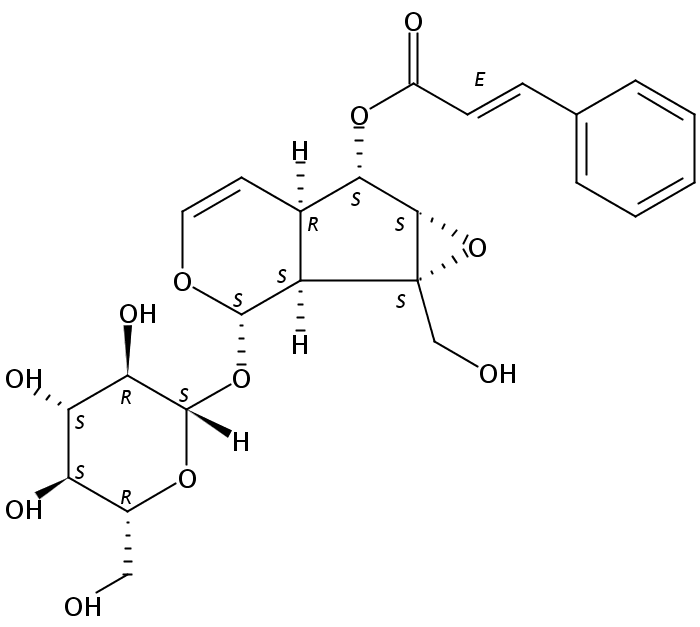 6-O-肉桂酰梓醇对照品(标准品) | 136807-41-5