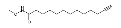 11-cyano-N-methoxyundecanamide