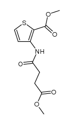 methyl 3-(4-methoxy-4-oxobutanamido)thiophene-2-carboxylate