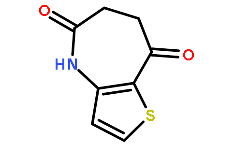 4H-噻吩并[3,2-b]氮杂卓-5,8-二酮,  6,7-二氢-