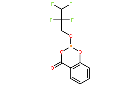4H-1,3,2-苯并二噁磷英-4-酮,  2-(2,2,3,3-四氟丙氧基)-