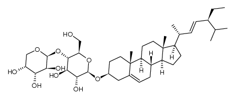 stigmasterol-3-O-β-D-arabinopyranosyl(1→4)-O-β-D-glucopyranoside