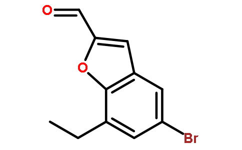 5-溴-7-乙基-2-甲酰基-苯并呋喃