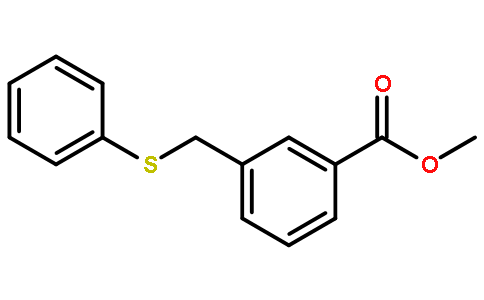 3-[(苯基硫代)甲基]苯甲酸甲酯