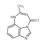 咪唑并[1,5,4-ef][1,5]苯并二氮卓-4(7H)-酮,  6-甲基- (9CI)