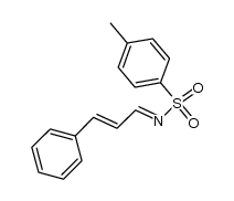 苯磺酰胺,  4-甲基-N-(3-苯基-2-亚丙烯基)-,   (E,E)-