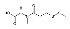 L-Alanine, N-methyl-N-[3-(methyldithio)-1-oxopropyl]-