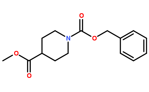 N-Cbz-4-哌啶甲酸甲酯