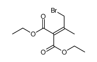 diethyl 2-(1-bromopropan-2-ylidene)propanedioate