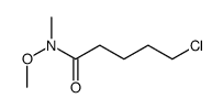 5-chloro-N-methoxy-N-methylpentanamide