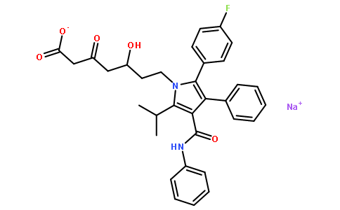 rac-3-氧代阿托伐他汀钠盐