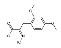 (Z)-3-(2,4-dimethoxyphenyl)-2-(hydroxyimino)propanoic acid