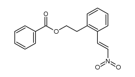 2-[2-(benzoyloxy)ethyl]-β-nitrostyrene