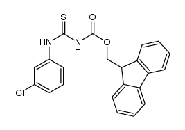 N1-(9H-fluoren-9-ylmethyloxycarbonyl)-N2-(3-chlorophenyl)thiourea