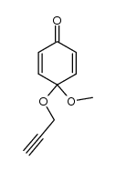 4-methoxy-4-(prop-2-yn-1-yloxy)cyclohexa-2,5-dienone