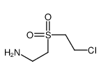 2-(2-chloroethylsulfonyl)ethanamine