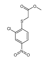 Methyl [(2-chloro-4-nitrophenyl)sulfanyl]acetate