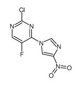 2-chloro-5-fluoro-4-(4-nitroimidazol-1-yl)pyrimidine