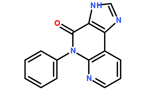 5-苯基-3,5-二氢-4H-咪唑并[4,5-c][1,8]二氮杂萘-4-酮