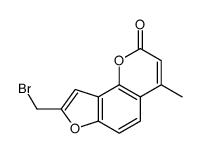 8-(bromomethyl)-4-methylfuro[2,3-h]chromen-2-one