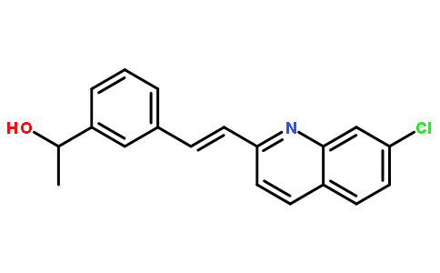 1-[3-[(E)-2-(7-chloroquinolin-2-yl)ethenyl]phenyl]ethanol