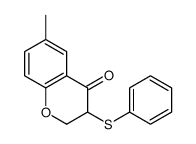 6-methyl-3-phenylsulfanyl-2,3-dihydrochromen-4-one