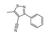 4-异噻唑甲腈,  5-甲基-3-苯基-