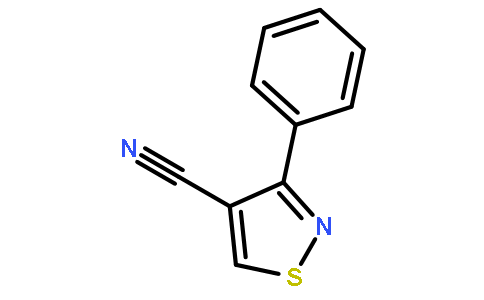 3-苯基异噻唑-4-甲腈