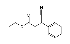 3-cyano-3-phenylpropanoic acid ethyl ester