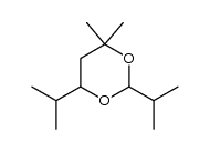2,4-diisopropyl-6,6-dimethyl-1,3-dioxane