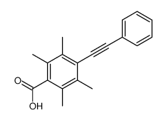 2,3,5,6-tetramethyl-4-(2-phenylethynyl)benzoic acid