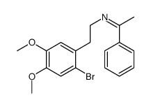 N-[2-(2-bromo-4,5-dimethoxyphenyl)ethyl]-1-phenylethanimine