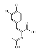 2-acetamido-3-(3,4-dichlorophenyl)prop-2-enoic acid