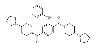 (2-(苯氨基)-1,4-亚苯基)双((4-(吡咯烷-1-基)哌啶-1-基)甲酮)