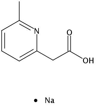 2-(6-甲基吡啶-2-基)乙酸钠