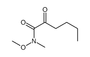 N-methoxy-N-methyl-2-oxohexanamide