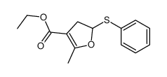 ethyl 5-methyl-2-phenylsulfanyl-2,3-dihydrofuran-4-carboxylate