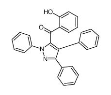 (2-hydroxyphenyl)-(2,4,5-triphenylpyrazol-3-yl)methanone