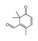 2,6,6-trimethyl-5-oxocyclohexa-1,3-diene-1-carbaldehyde